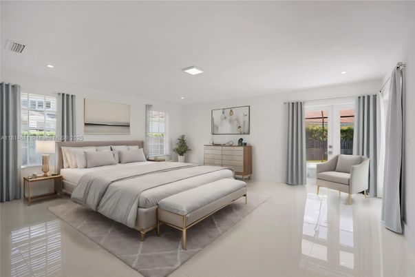 Bedroom, Interior, Recessed Lighting, Water