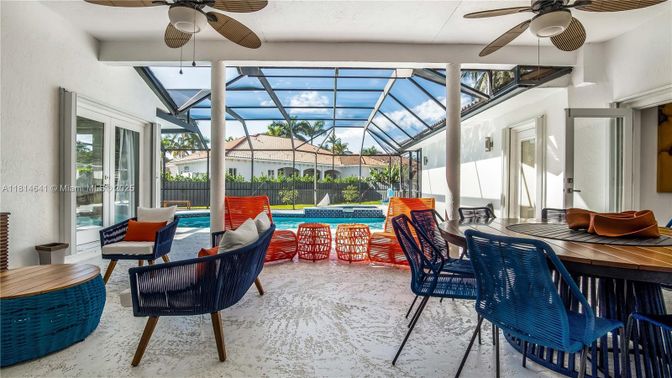 Glass Ceilings, Interior, Pool, Sun Room