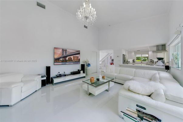 Chandelier, Interior, Living room, Recessed Lighting