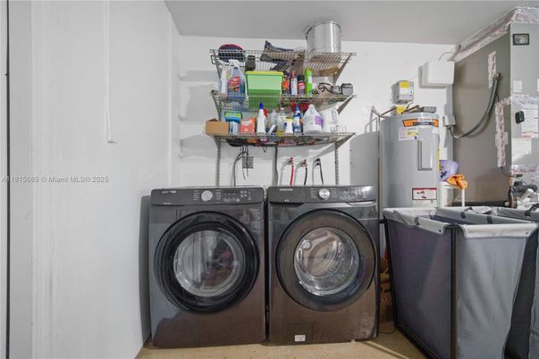 Interior, Washer
