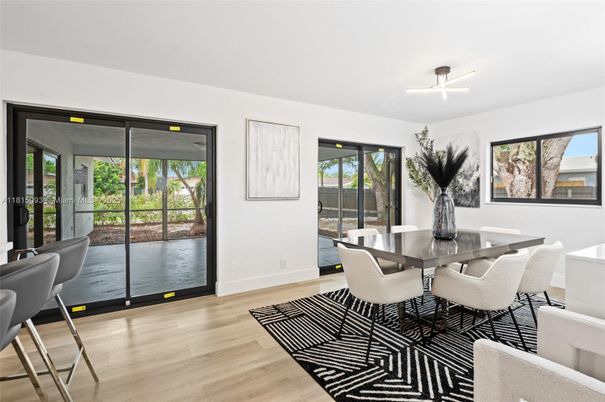 Dining room, Interior, Wood Texture Flooring