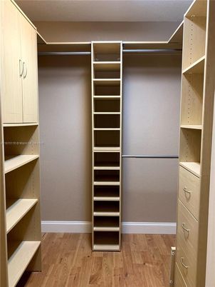 Interior, Walk-in Closets, Wood Texture Flooring
