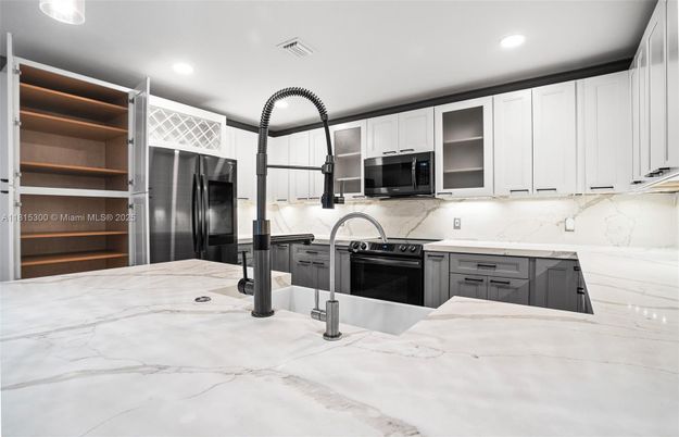 Interior, Kitchen, Recessed Lighting, Stainless Steel Appliances