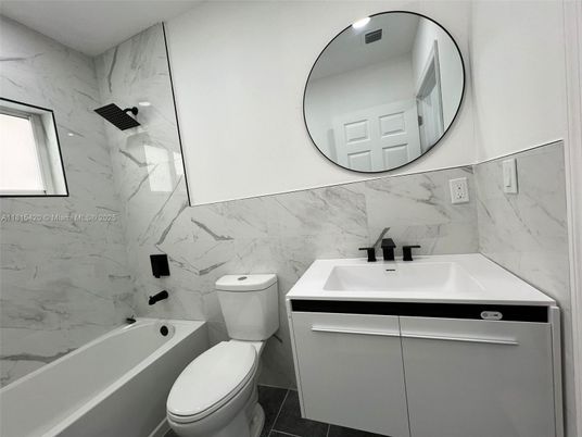 Bathroom, Interior, Marble Walls