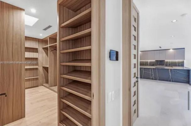 Interior, Recessed Lighting, Walk-in Closets, Wood Texture Flooring