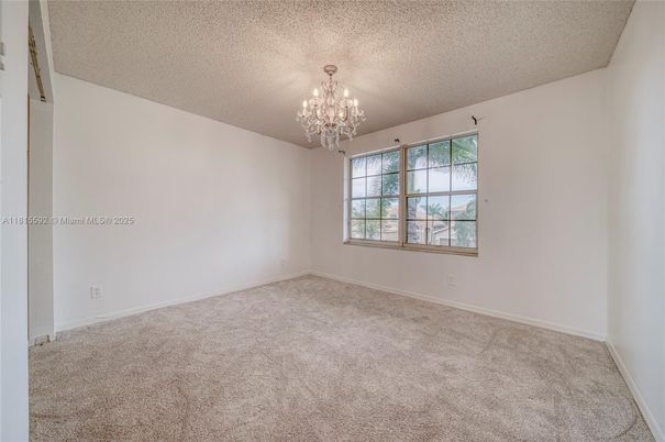 Chandelier, Empty room, Interior