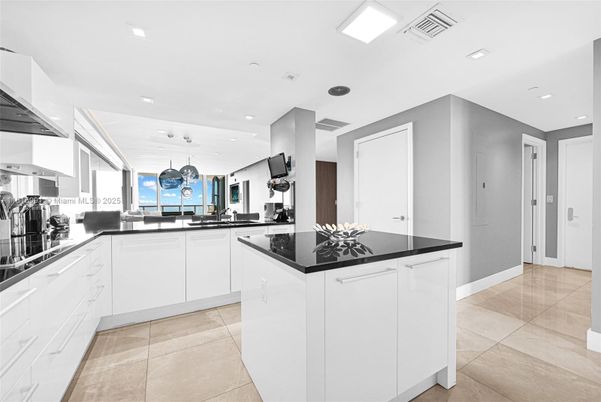 Interior, Kitchen, Pendant Lights, Recessed Lighting, Stainless Steel Appliances, Water