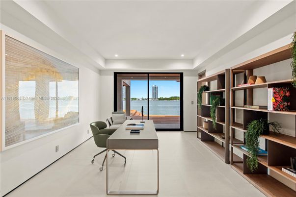 Home Office, Interior, Recessed Lighting, Water