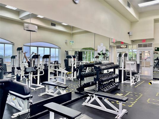 Fitness Equipment, Gym, Interior