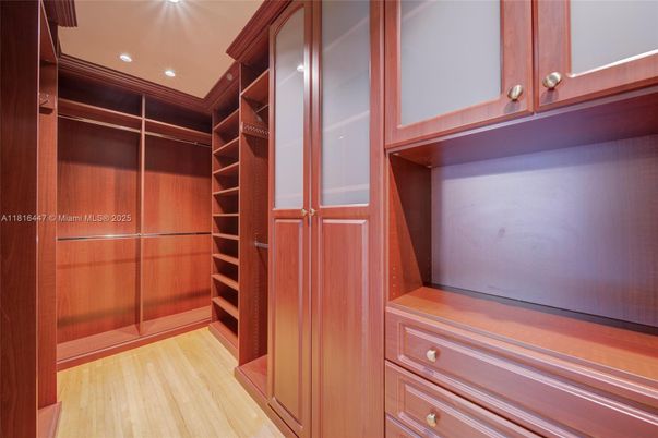 Interior, Recessed Lighting, Walk-in Closets, Wood Texture Flooring
