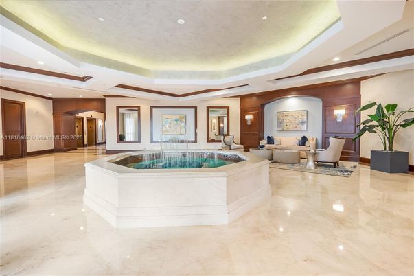 Interior, Living room, Pool, Recessed Lighting