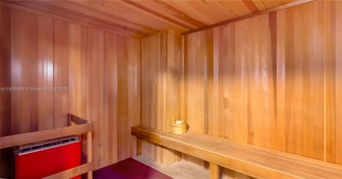 Interior, Sauna Room