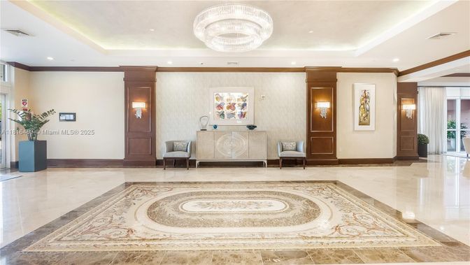 Chandelier, Interior, Recessed Lighting