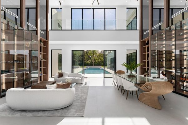 Dining room, Interior, Living room, Pool