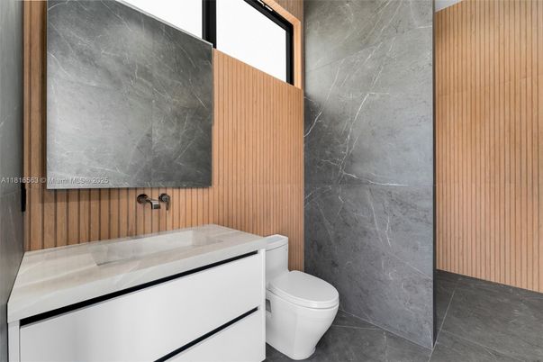 Bathroom, Interior, Marble Walls
