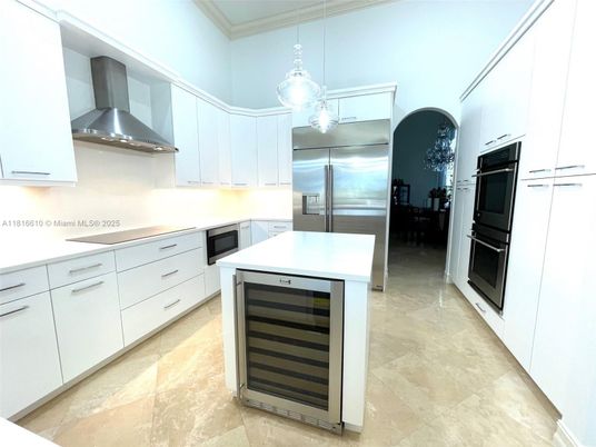 Interior, Kitchen, Pendant Lights, Stainless Steel Appliances