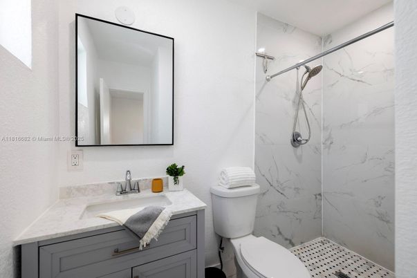 Bathroom, Interior, Marble Walls