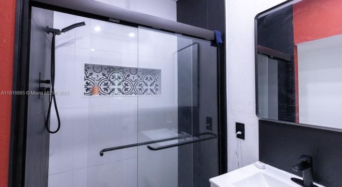 Bathroom, Glass Shower, Interior