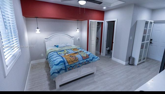 Bedroom, Interior, Pendant Lights, Recessed Lighting