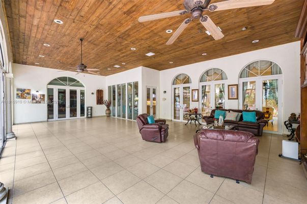 Interior, Living room, Recessed Lighting, Wooden Ceilings
