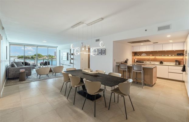 Dining room, Interior, Kitchen, Living room, Pendant Lights, Recessed Lighting, Water