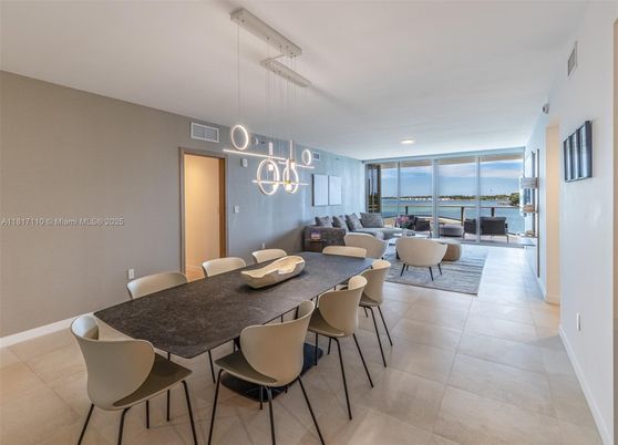 Dining room, Interior, Living room, Pendant Lights, Water