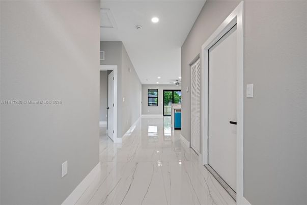 Interior, Marble, Recessed Lighting