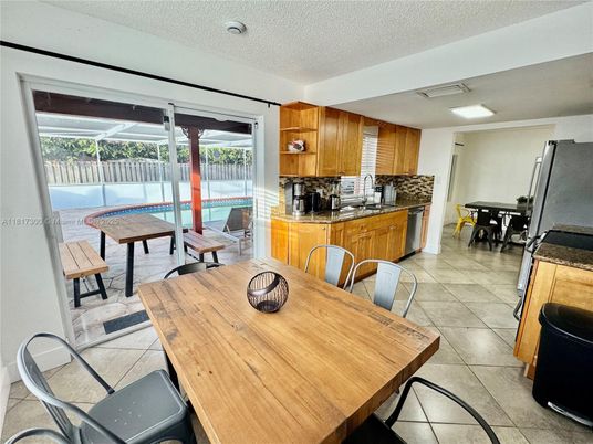 Dining room, Interior, Kitchen
