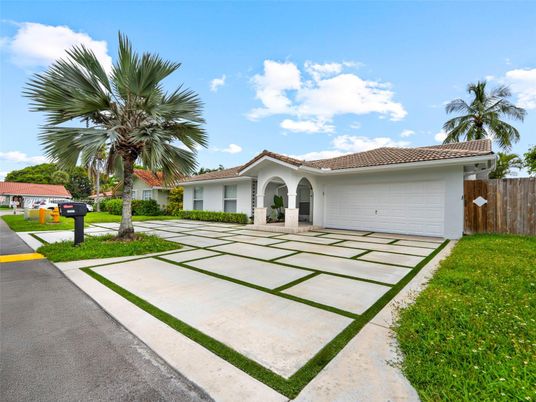 Attached, Backyard, Exterior, Facade, Spanish Mediterranean