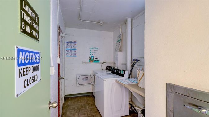 Interior, Washer