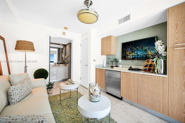 Interior, Kitchen, Living room, Recessed Lighting, Stainless Steel Appliances