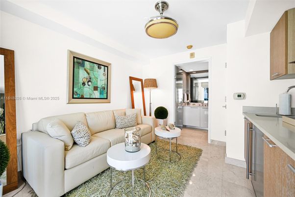 Interior, Kitchen, Living room, Recessed Lighting
