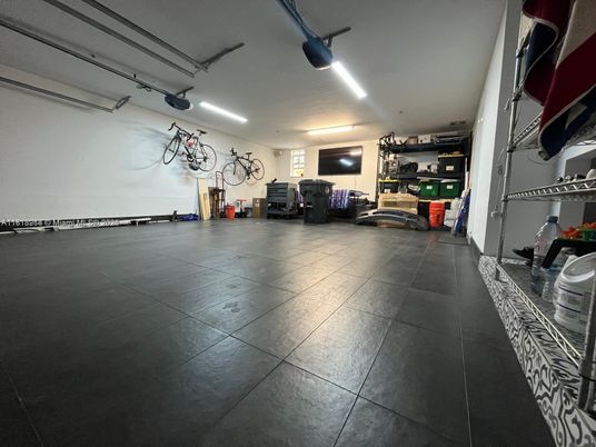 Garage, Interior, Recessed Lighting