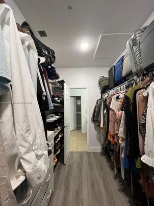 Interior, Recessed Lighting, Walk-in Closets, Wood Texture Flooring