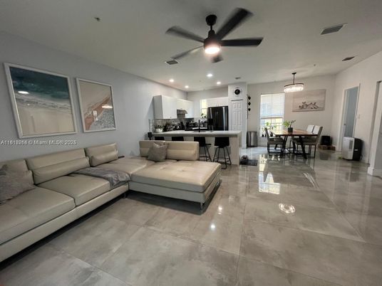 Dining room, Interior, Kitchen, Living room, Pendant Lights, Recessed Lighting