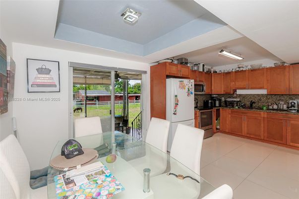 Dining room, Interior, Kitchen