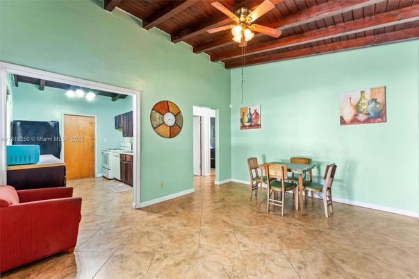 Dining room, Interior, Wooden Beams, Wooden Ceilings