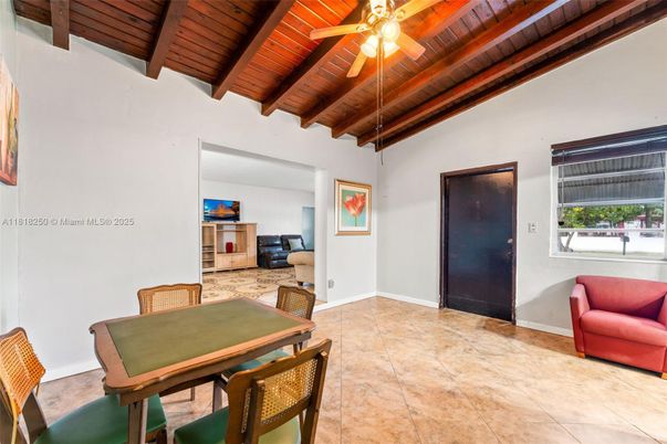 Dining room, Interior, Wooden Beams, Wooden Ceilings