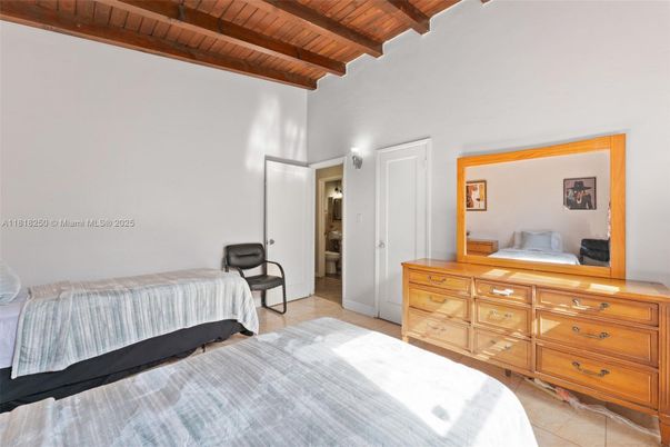 Bedroom, Interior, Wooden Beams, Wooden Ceilings