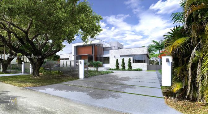 Exterior, Facade, Modern