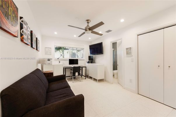 Home Office, Interior, Recessed Lighting