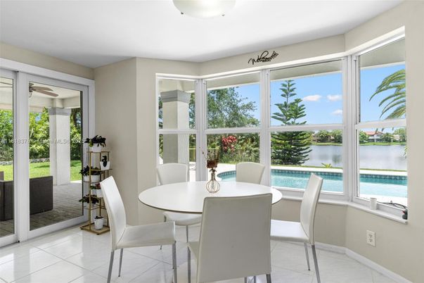 Dining room, Interior, Water