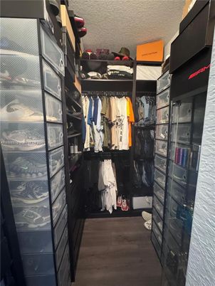 Interior, Walk-in Closets, Wood Texture Flooring