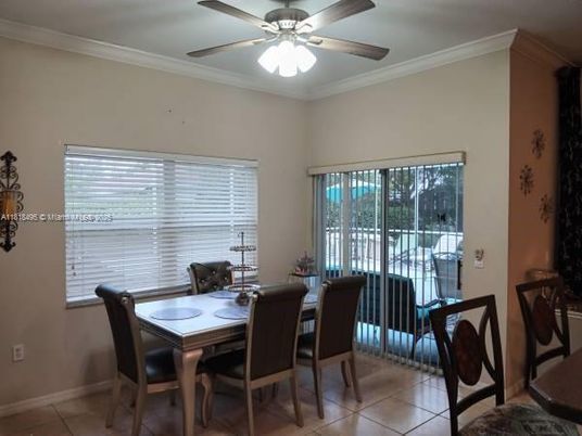 Dining room, Interior