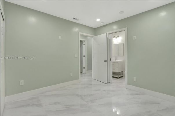 Bathroom, Interior, Marble, Recessed Lighting