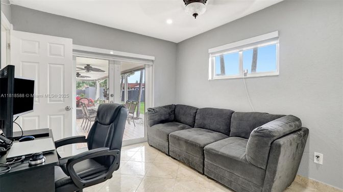 Home Office, Interior, Recessed Lighting
