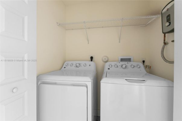 Interior, Utility Closets, Washer