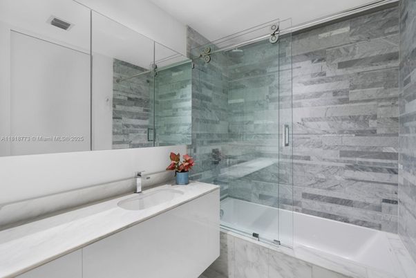 Bathroom, Glass Shower, Interior