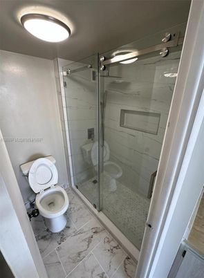 Bathroom, Glass Shower, Interior, Marble