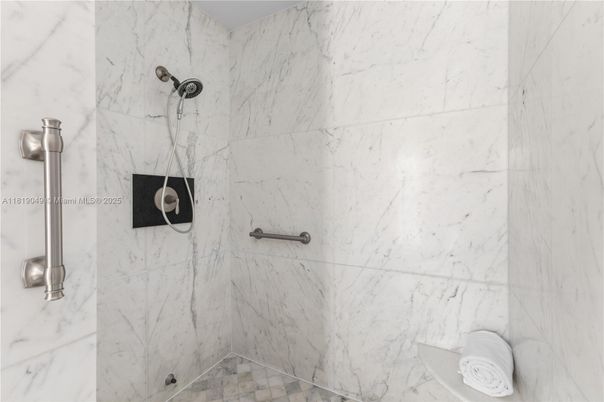 Bathroom, Interior, Marble Walls